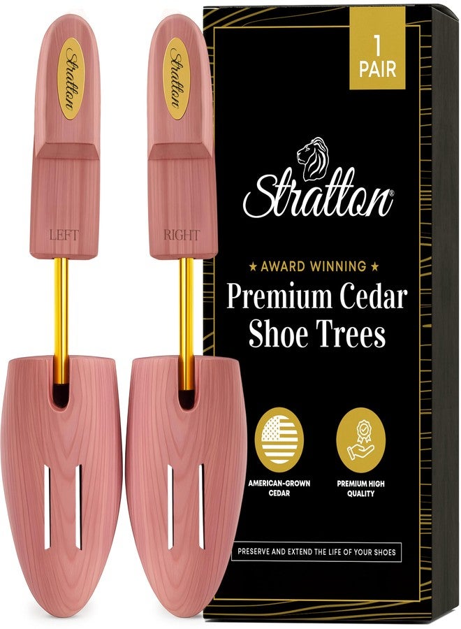 Stratton Cedar Shoe Tree - Shoe Trees for Men & Women, Sneakers, Widener & Shaper | GROWN IN USA (1-pack, Large (Fits Shoe Sizes 10.5-11.5)) - Image 1